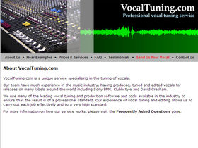 VocalTuning.com fixes your singing